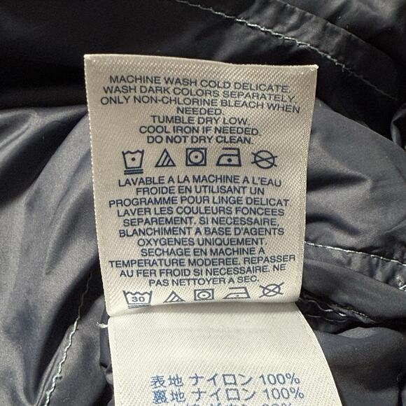 Lands End Women’s Down Max 600 Puffer Jacket Light Blue Packable Size XS 2 - 4 - Picture 6 of 11